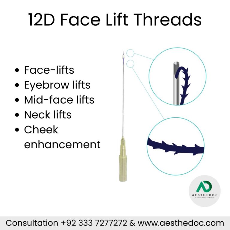 12D face thread lift